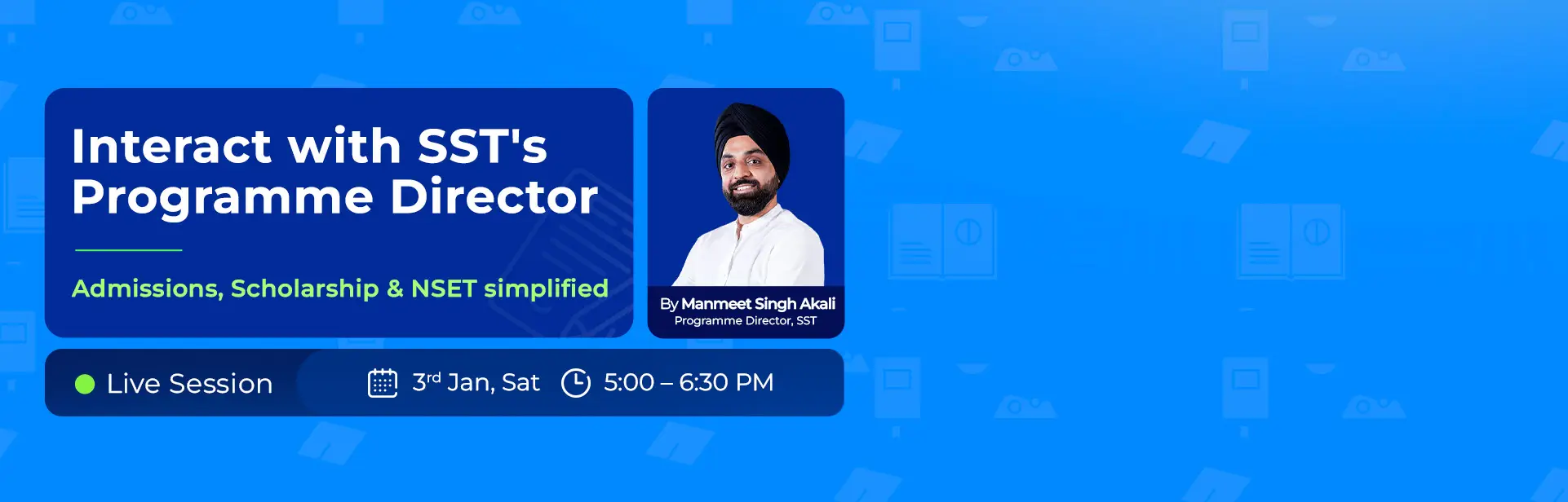 Interact with SST's Programme Director