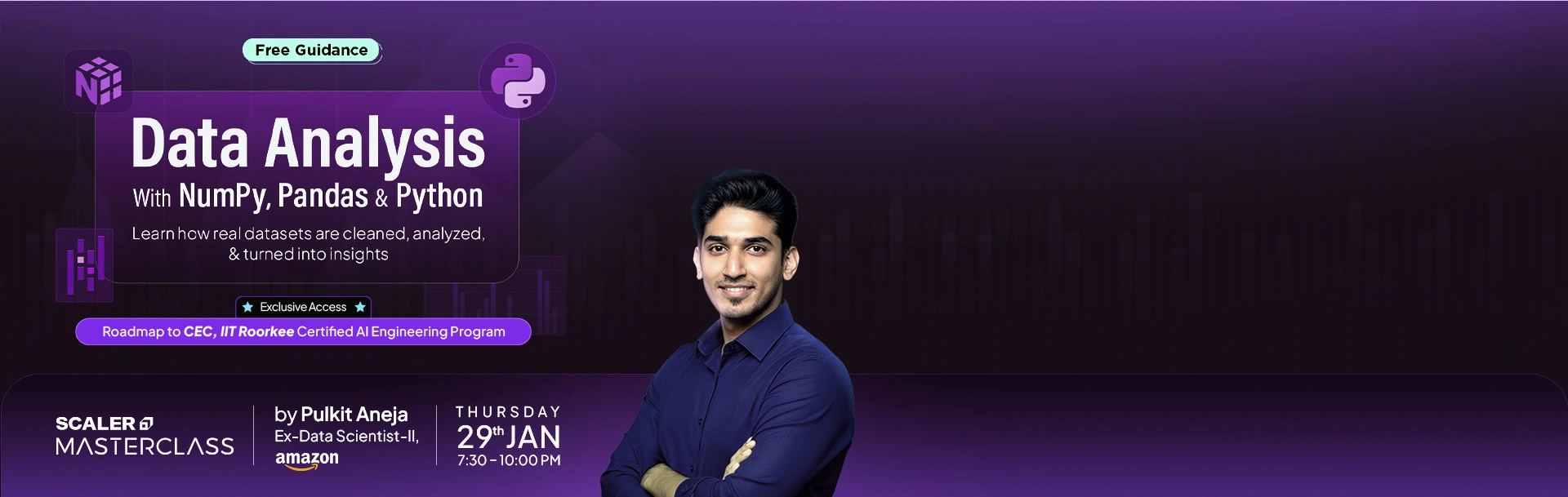 Data Analysis with NumPy, Pandas, and Python