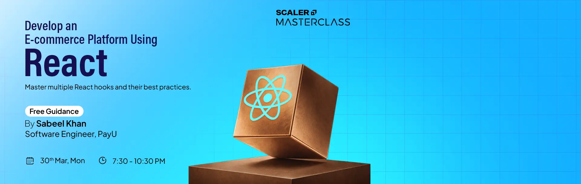 Build an E-Commerce platform using React