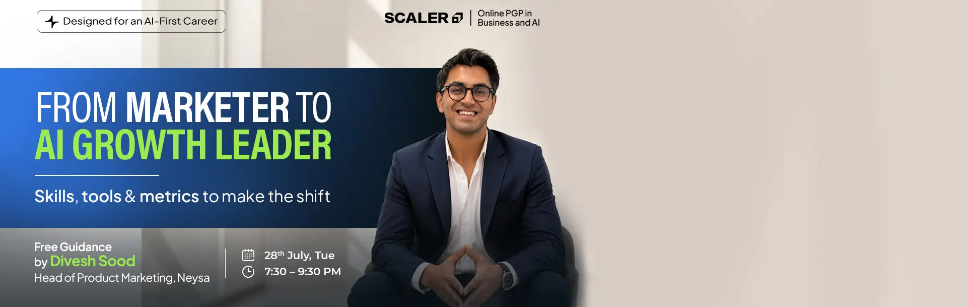 Marketer to AI Growth Leader