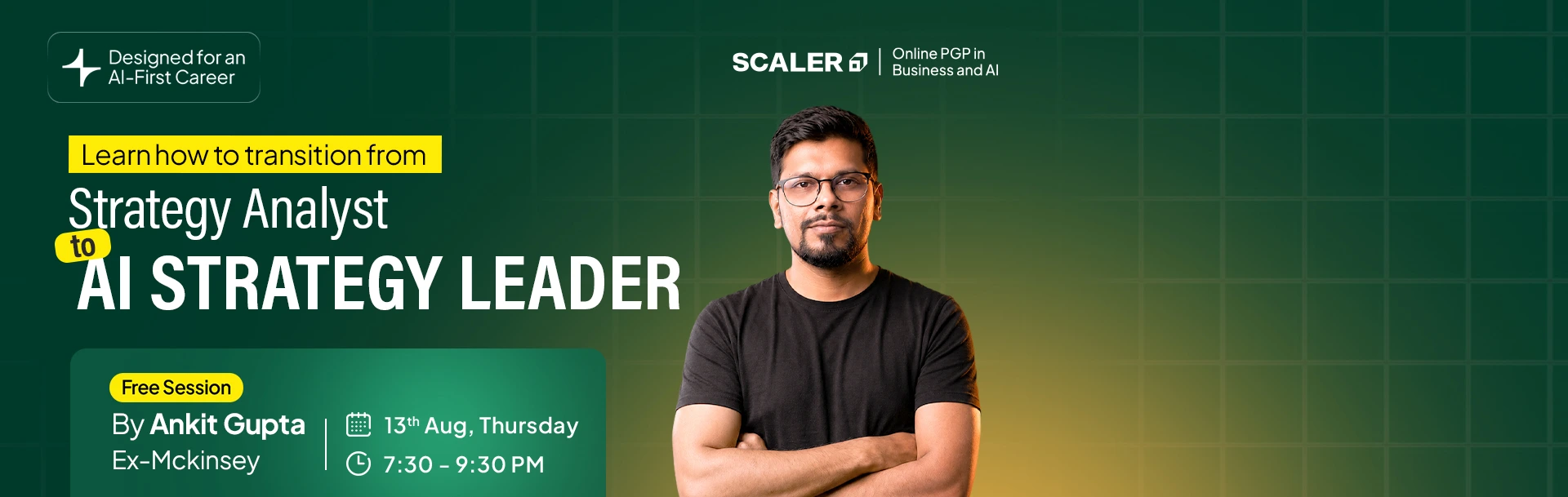 From Strategy Analyst to AI Strategy Leader