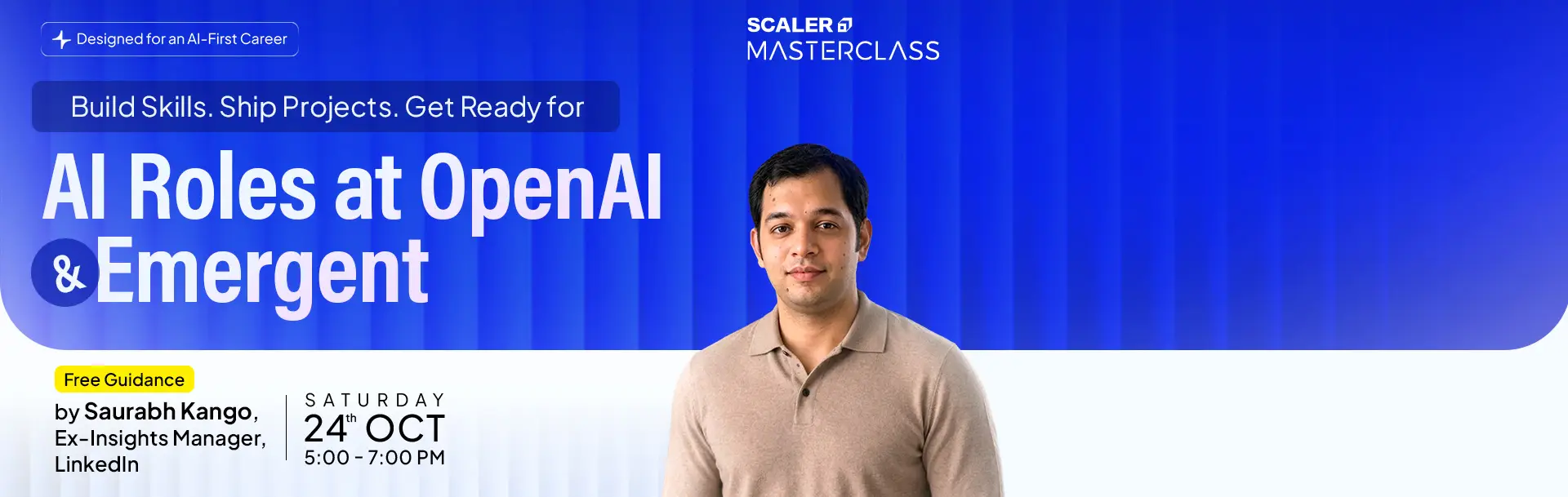 How to break into AI roles in companies like Open AI, Emergent?